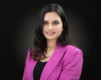 Portrait of Amreen Kaur, Associate.